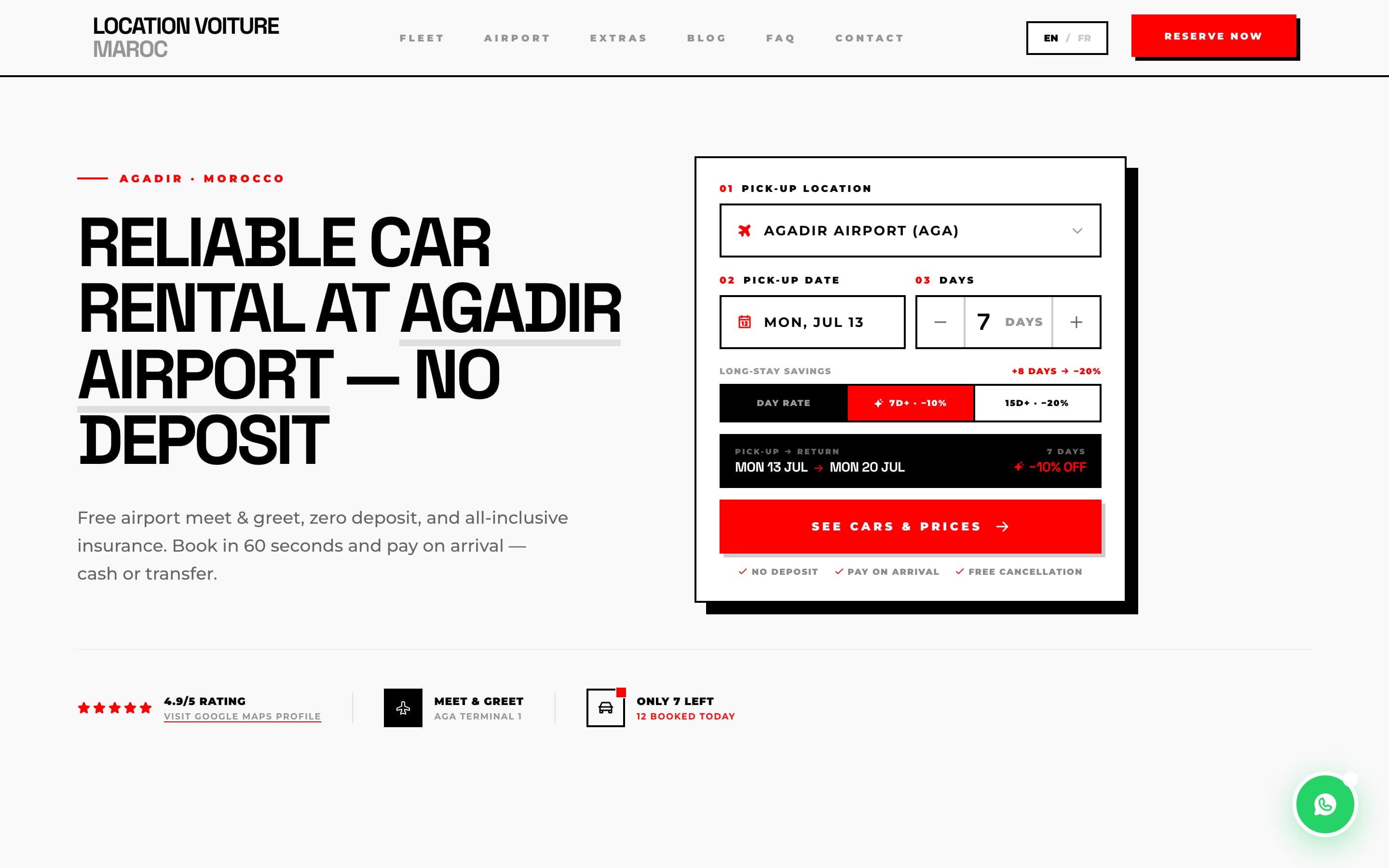 Afaiz Car — car rental platform with fleet and booking management
