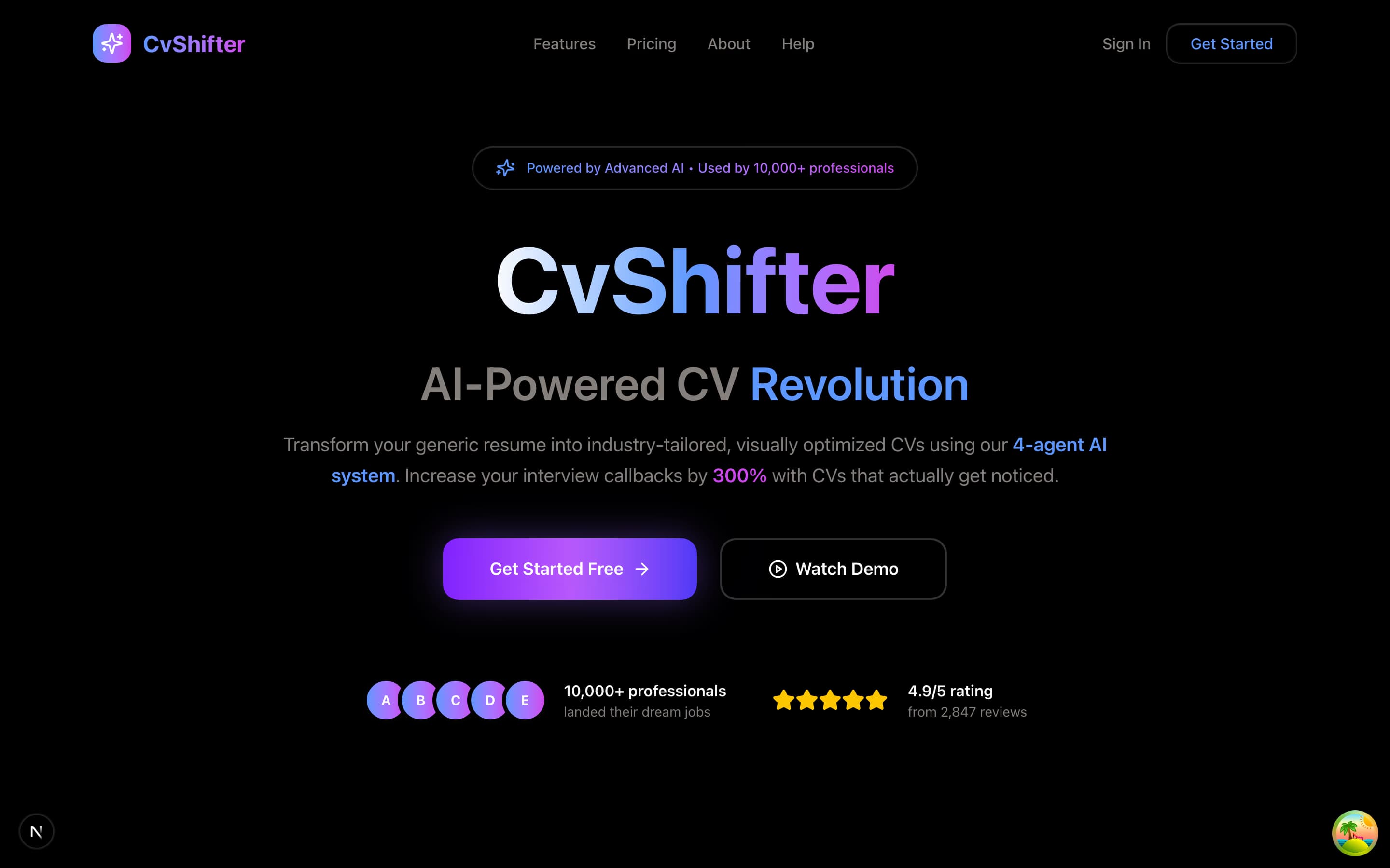 CvShifter — AI-powered CV tailoring for specific job descriptions